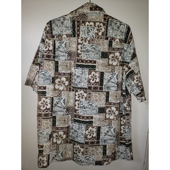Hawaiian Togs Hawaiian Shirt Tropical island Hibiscus Design 2XL - Picture 2 of 11